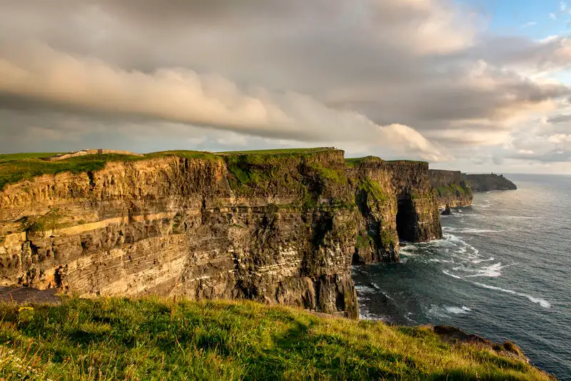 The Cliffs of Moher, Bunratty Castle, Burren and Galway Bay rail tour from Dublin