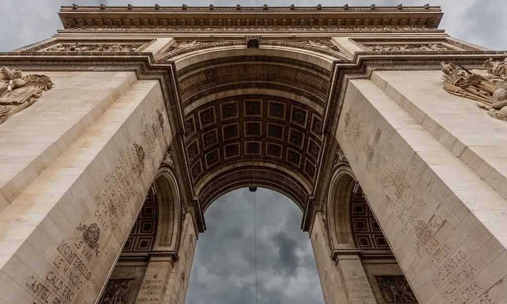 Entrance To Arc De Triomphe's Rooftop