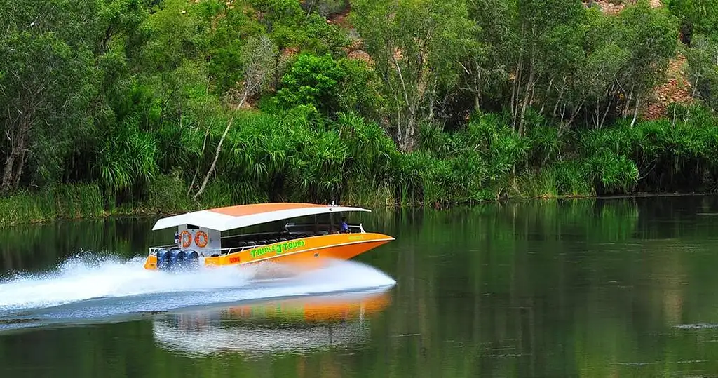 Ord River Explorer with Sunset