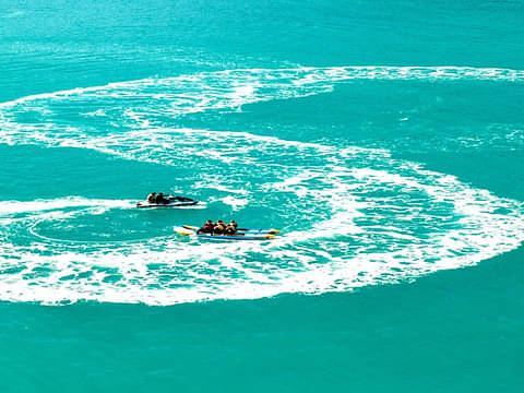 Arlie Beach Jet Boat & Banana Boat Combo Ride Location