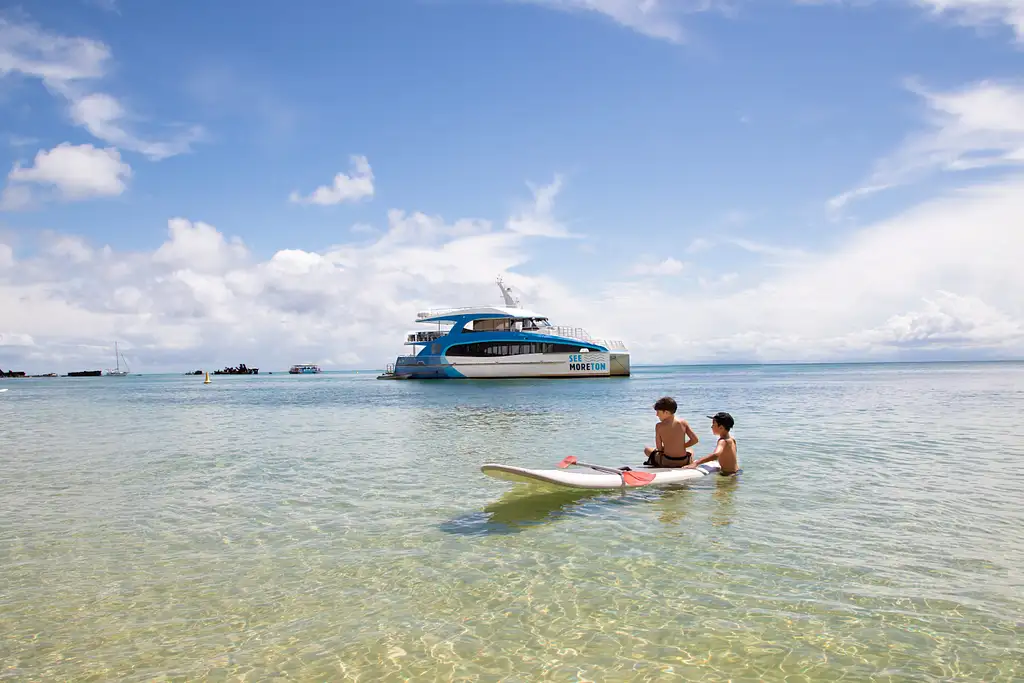 Moreton Island Dolphin & Tangalooma Wrecks Day Tour
