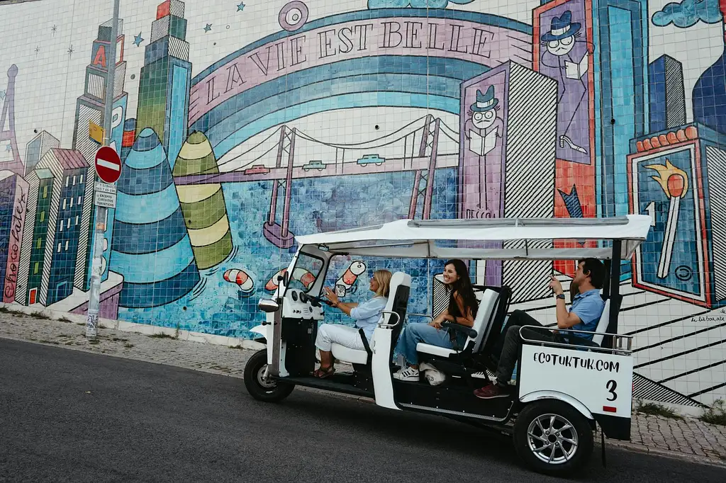 3-hour Best Of Lisbon Tuk Tuk Tour