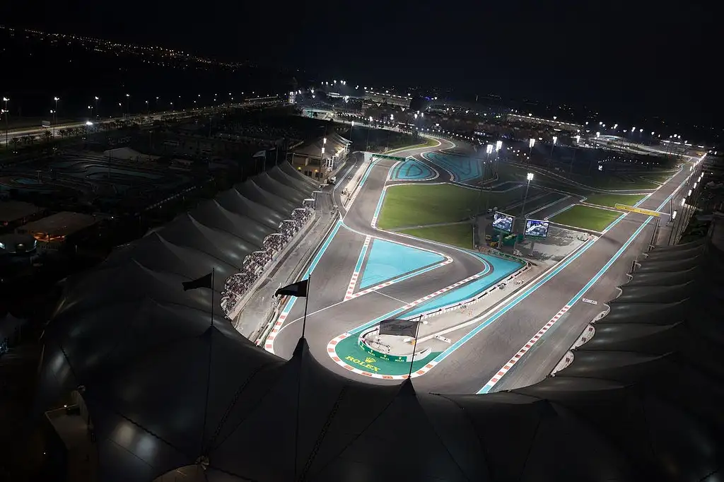 Yas marina circuit venue tour