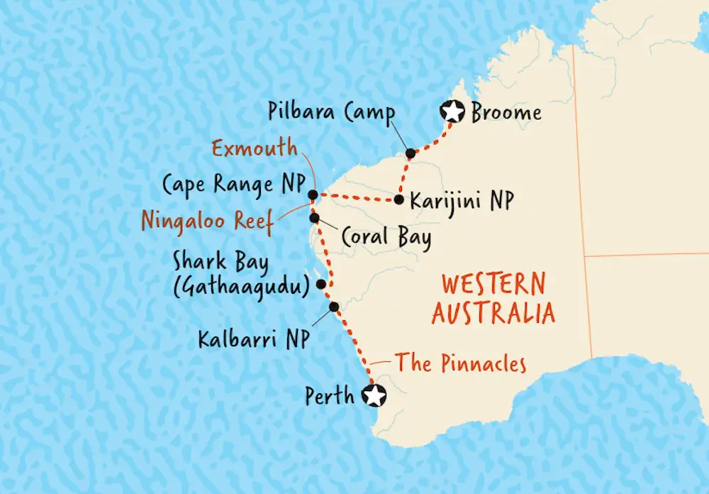 10 Day Western Australia Adventure | Broome to Perth