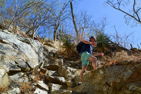 Hiking at Fox Canyon