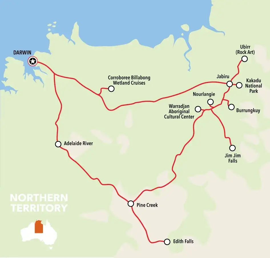 4 Day Kakadu & Katherine Gorge Experience | From Darwin (BDTNT200EXT)