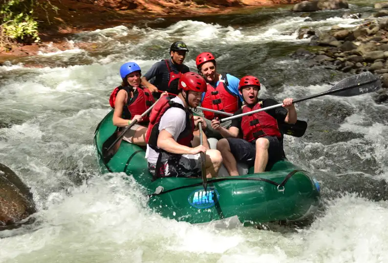 White Water Rafting at Tenorio River