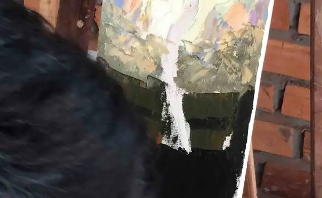 Cambodian Spoon Painting