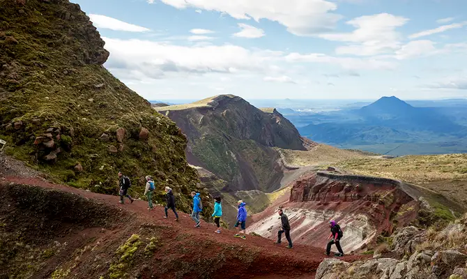 Mt. Tarawera Guided Hiking Experience