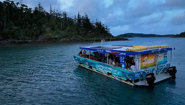 Glass-Bottom Boat Scenic Sunset Tour