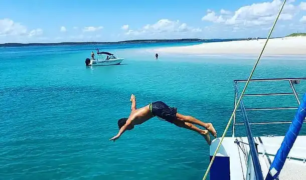eco-friendly dolphin tour K'gari Fraser Island