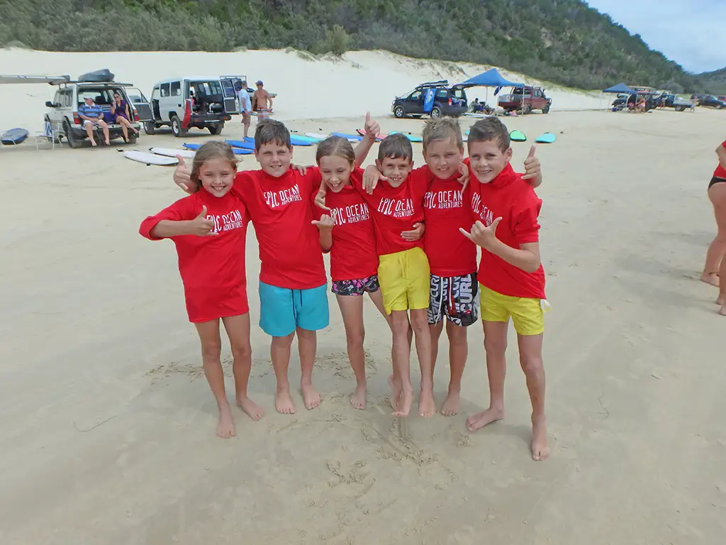 Learn to Surf Australia’s Longest Wave & Beach 4X4 Safari - Noosa Day Trip