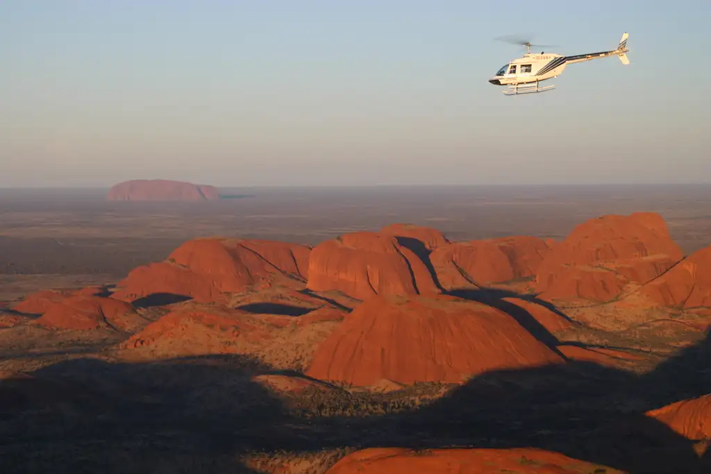 Uluru & Kata Tjuta Scenic Extended Helicopter Flight
