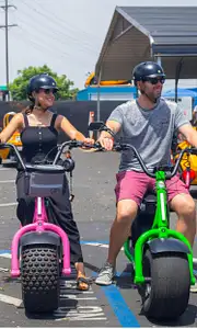 1-hour harbor and Gaslamp Quarter electric scooter tour - 1-hour tour