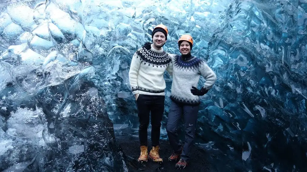 Explore a Blue Ice Cave