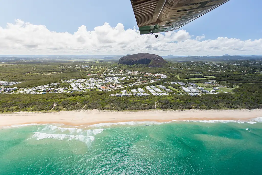 Noosa to Glass House Mountains Scenic Flight For Two