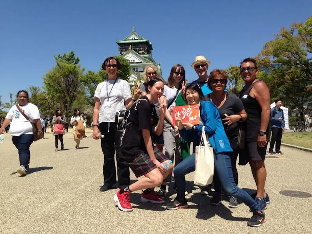 Bike Tour to Osaka Castle and Park Area