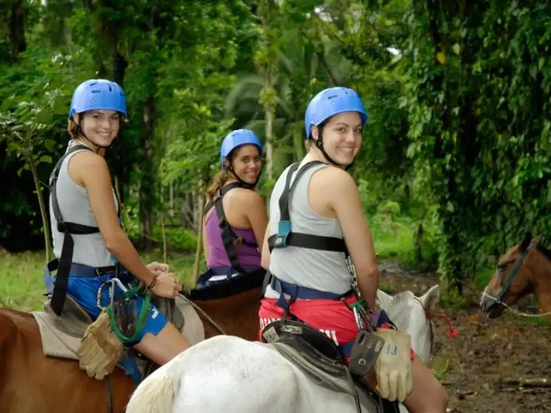Horseback Riding & Boat in the Rainforest from San José