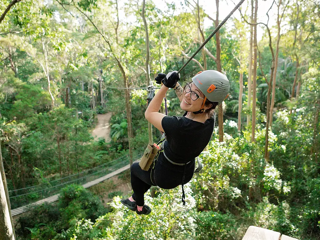 Canyon Flyer Zipline Tour Mount Tamborine - Australia's Largest Zipline Tour!