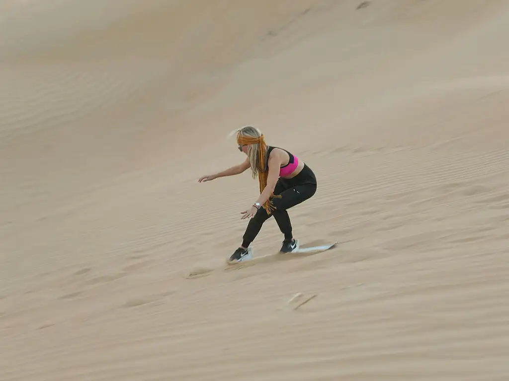 Abu Dhabi morning desert safari with camel ride