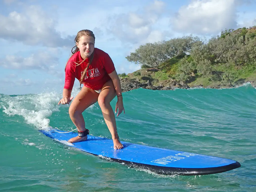 Learn to Surf Australia’s Longest Wave & Beach 4X4 Safari - Noosa Day Trip