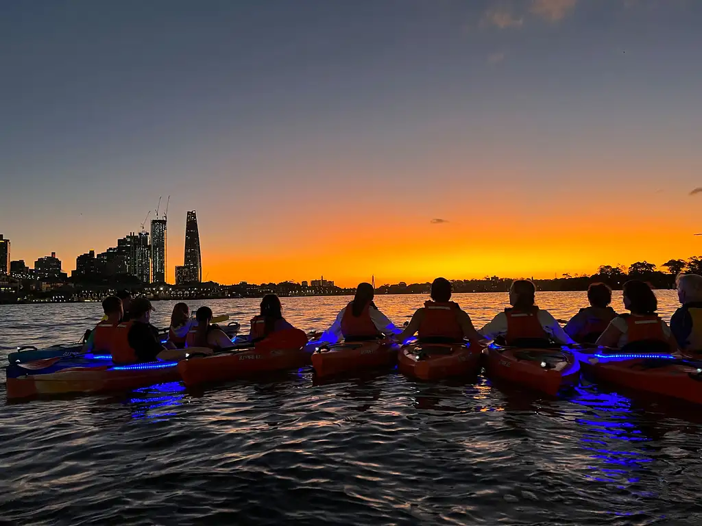 Sunset Kayak Paddle on Sydney Harbour