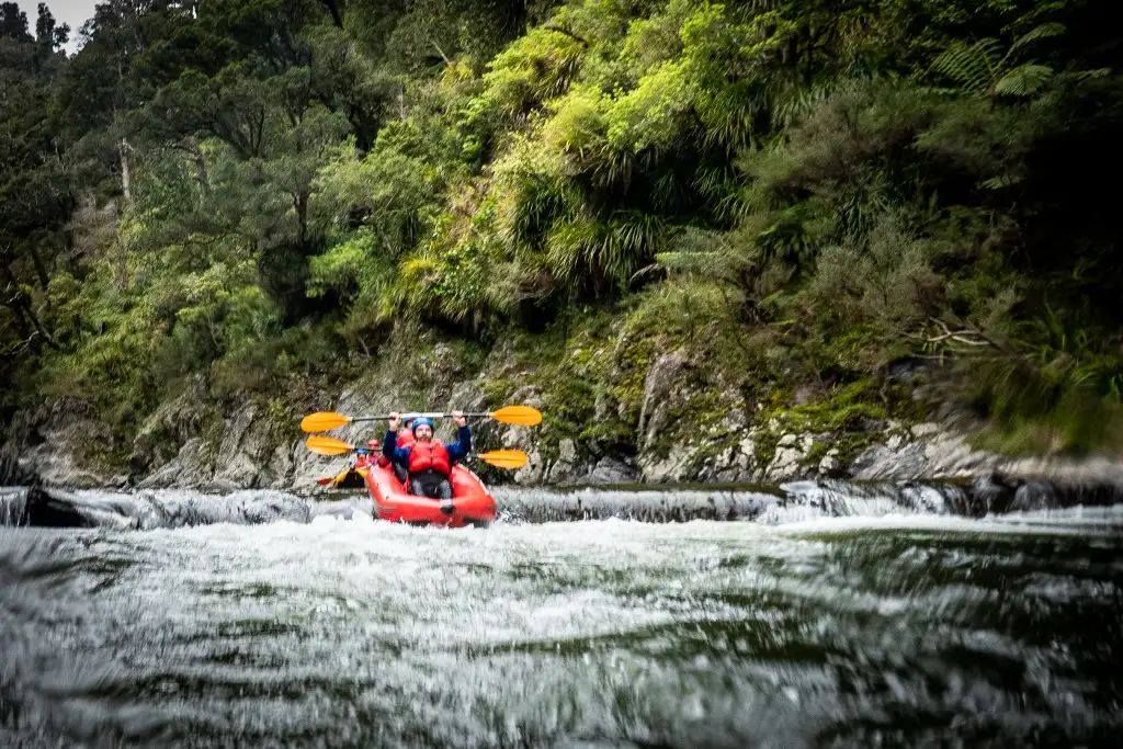 Te Awa Kairangi/Hutt River River Grade 3 Wilderness Rafting