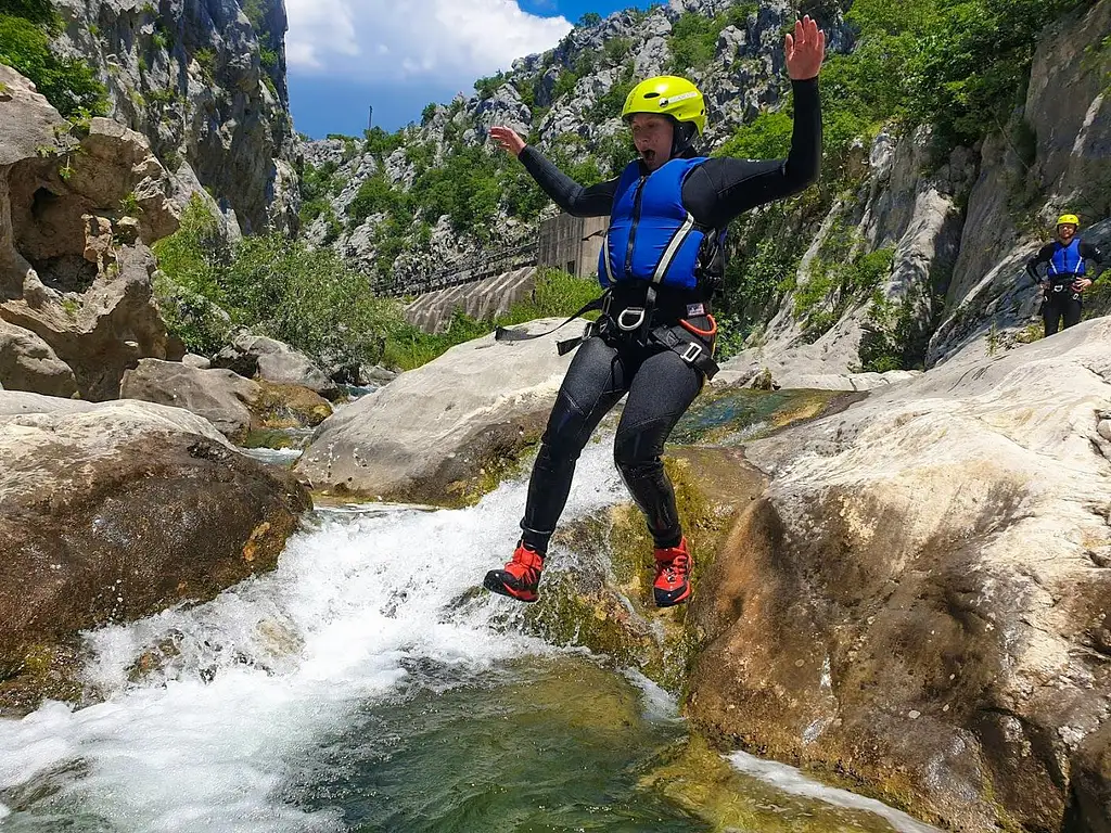 Cetina River Extreme Canyoning Adventure