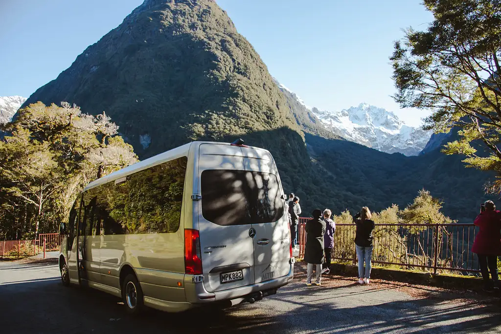 Milford Sound Glass Roof Scenic Tour with Cruise & Helicopter Flight
