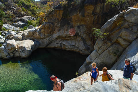 Hiking at Fox Canyon