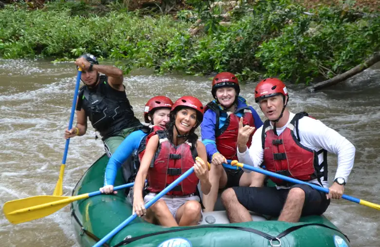 White Water Rafting at Tenorio River