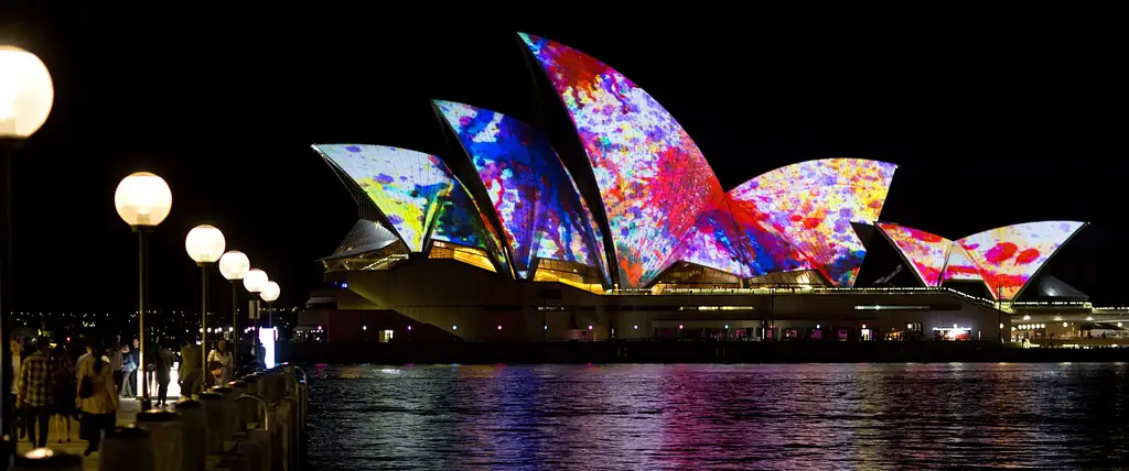 Vivid Sydney Festival of Light Tall Ship Dinner Cruise