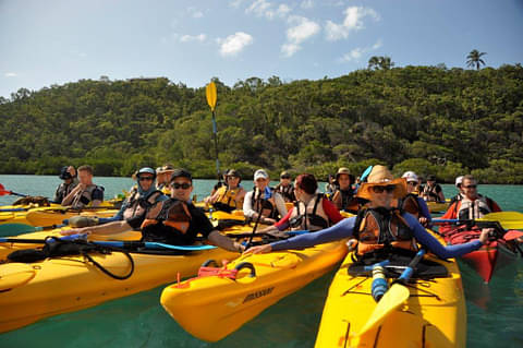 Full Day Tropical Island Sea Kayak