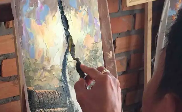 Cambodian Spoon Painting