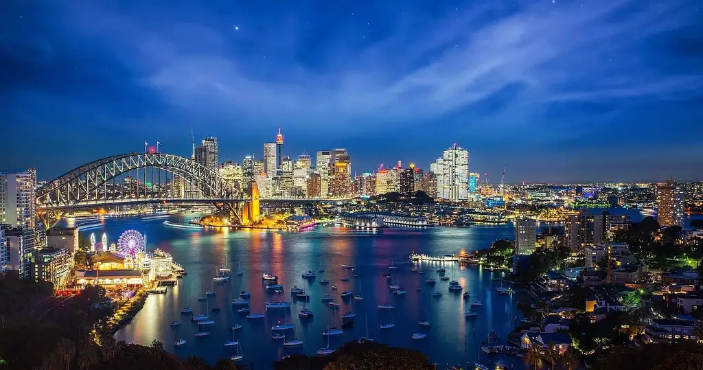 Sydney Night Tour with Sydney Tower Sunset