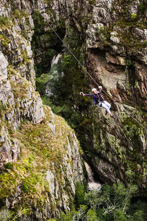 Zipline Canopy Tour In Cape Town