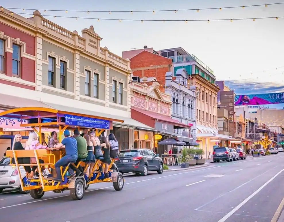 Adelaide Pedal Bus Brunch Tour