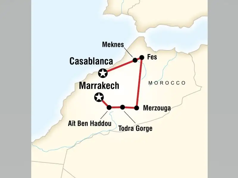 8 Day Morocco Kasbahs & Desert Tour | G Adventures