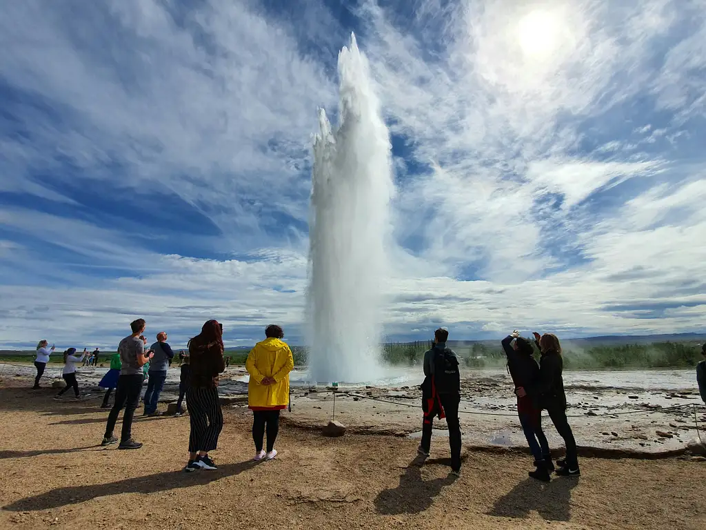 Golden Circle and Blue Lagoon Admission Tickets with Kerid Volcanic Crater