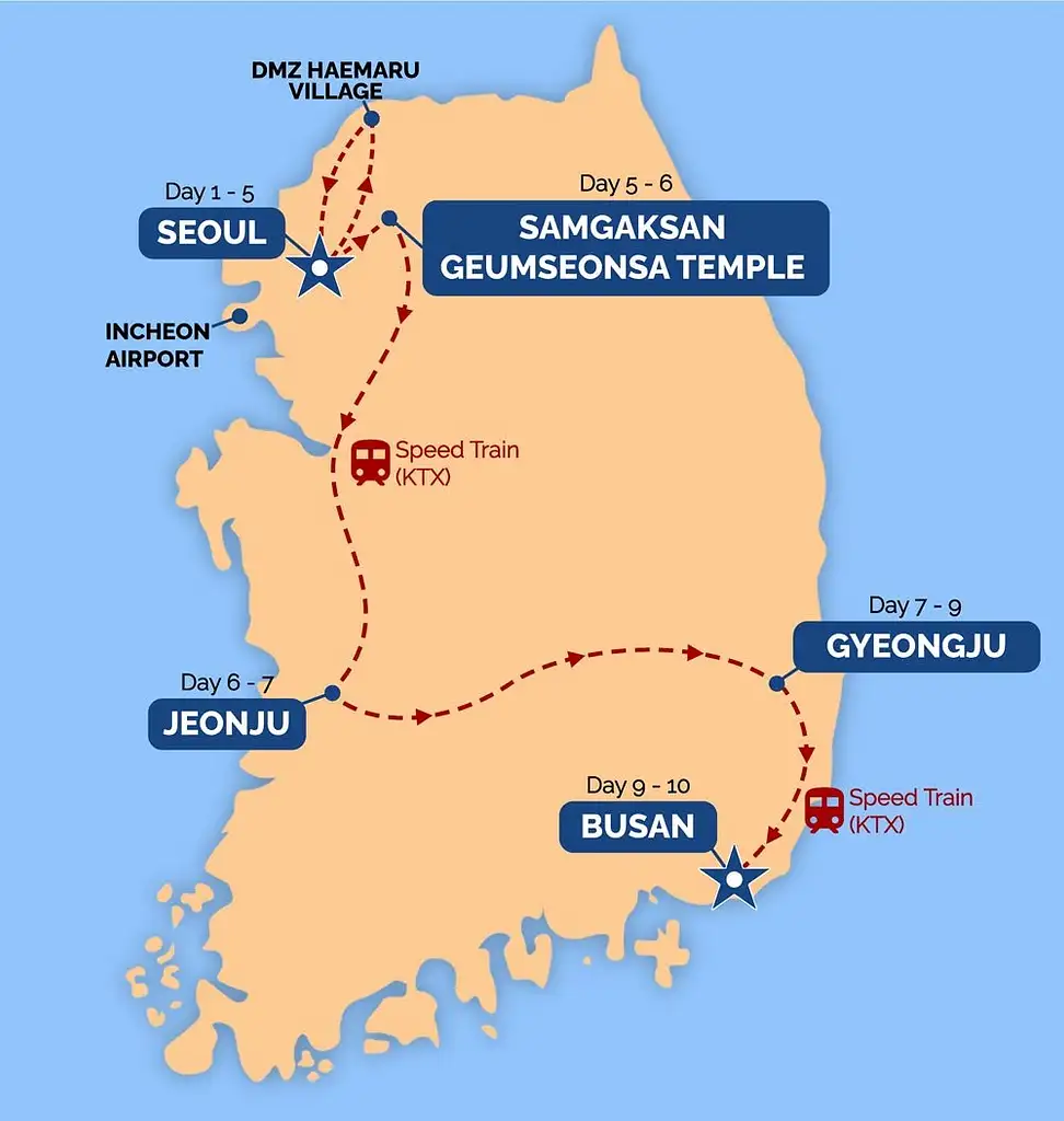 10 Day South Korea Classic: Seoul to Busan Tour | One Life Adventures