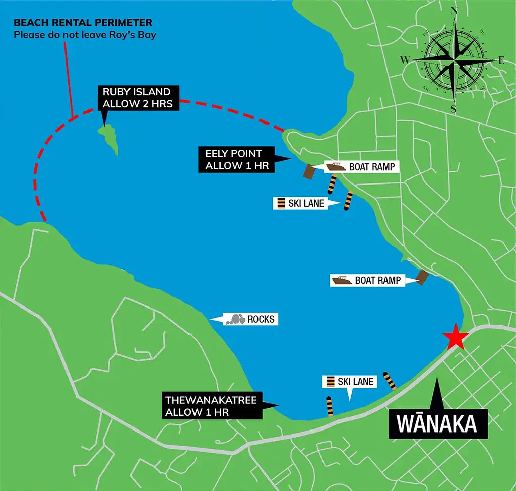 Kayak Hire (Double & Single) | Lake Wanaka