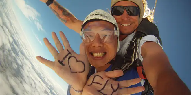 Auckland Skydive deal - 13,000ft Tandem Skydive