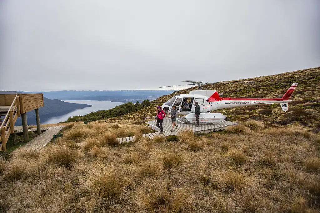 Kepler Track Luxmore Guided Day Heli Hike | From Te Anau