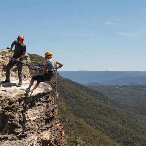 Beginner Blue Mountains Abseiling & Canyoning Combo