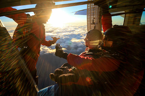 NZONE Skydive, Queenstown - Sunset Exit.jpg