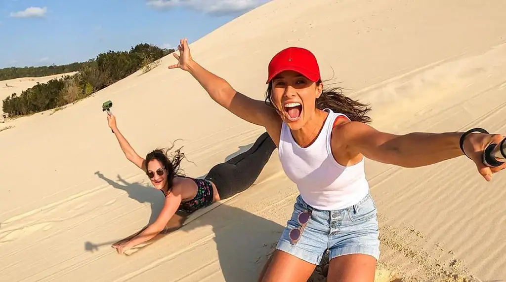 Desert Safari Day Cruise with option to upgrade to Dolphin Feeding | Moreton Island