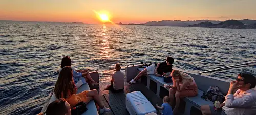 Golden Hour Sunset Cruise from Dubrovnik