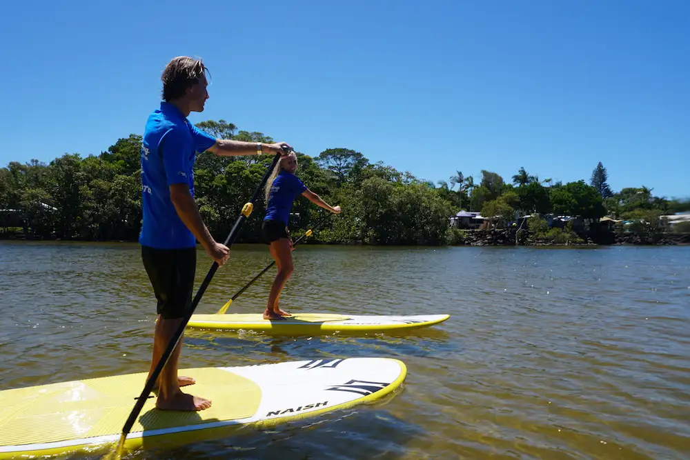 SUP Lesson Byron Bay