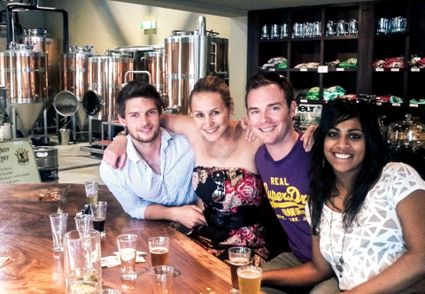Hunter Valley beer and wine tours