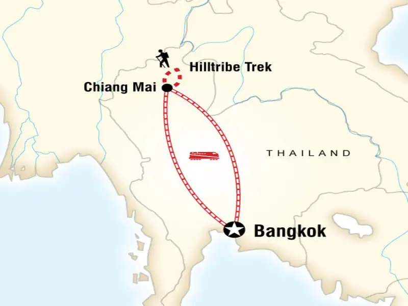 8D Northern Hilltribes & Villages Tour